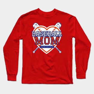 Baseball Mom Long Sleeve T-Shirt